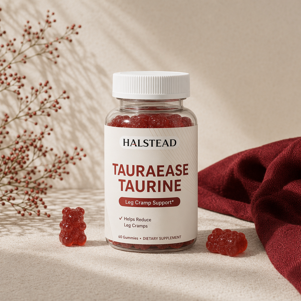 Halstead TauraEase Taurine | For Leg Cramps and Unbroken Nights