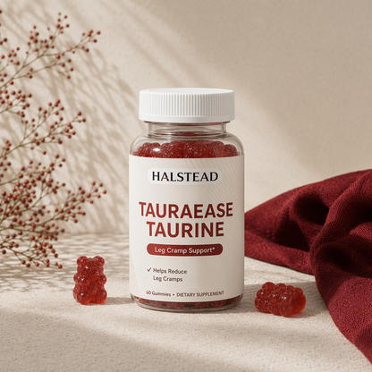 Halstead TauraEase Taurine | For Leg Cramps and Unbroken Nights