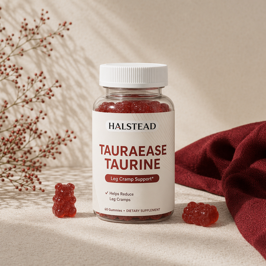 Halstead TauraEase Taurine | For Leg Cramps and Unbroken Nights